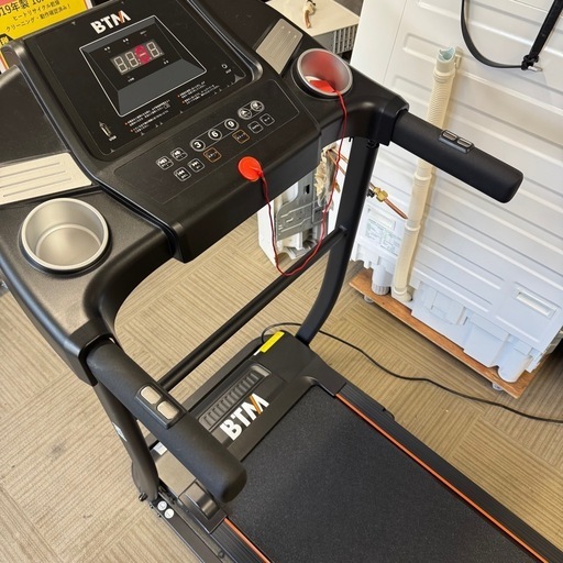 【超美品‼️】BTM ランニングマシン ルームランナー トレッドミル 最高速12km/h ダイエット トレーニング