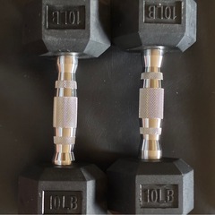 筋トレセット　ダンベル　腹筋マットの画像