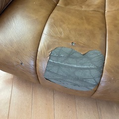 座椅子　回転椅子　合成皮革の画像