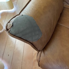 座椅子　回転椅子　合成皮革の画像