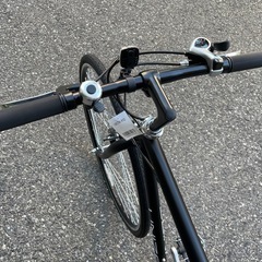 🔶新車🔶 アサヒサイクル　SECRET CODE　159㎝～　クロスバイク　SHIMANO/外装6段変速　高性能カートリッジBB　マットブラック　点検調整永久無料✨　自転車　西宮市の画像
