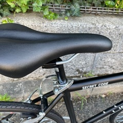 🔶新車🔶 アサヒサイクル　SECRET CODE　159㎝～　クロスバイク　SHIMANO/外装6段変速　高性能カートリッジBB　マットブラック　点検調整永久無料✨　自転車　西宮市の画像