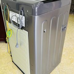【美品】ハイアール 全自動電気洗濯機 JW-U55LK 5.5Kg 2023年製 ブラックの画像