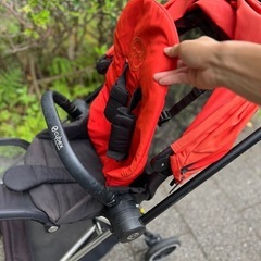 サイベックス ミオス（Cybex Mios）ベビーカー (赤)の画像