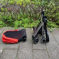 サイベックス ミオス（Cybex Mios）ベビーカー (赤)の画像