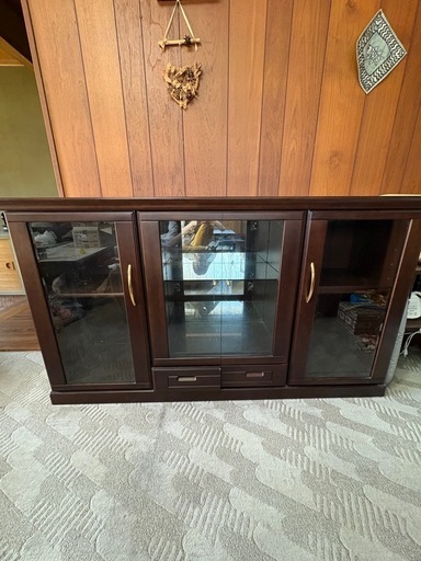 レトロ　応接間収納家具　アンティーク