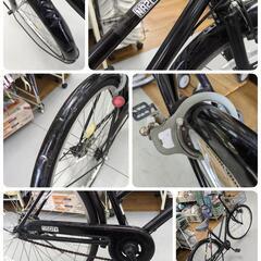 J559 ★キズ凹み使用感有り★軽快自転車★NA2CITY★ダイナモライト★26インチの画像