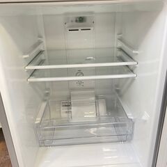 ジ312/ AQUA アクア 2ドア 冷凍冷蔵庫 容量126L 冷凍室46L 冷蔵庫80L AQR-J13H (S) 2019年製の画像