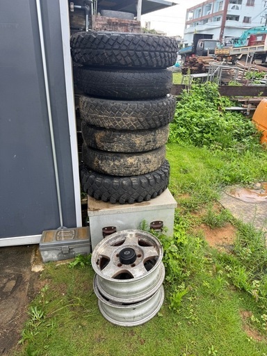 タイヤホイール JA11 ジムニー 純正アルミホイール