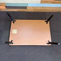 店頭引き渡し 中古 山本産業 折りたたみテーブル センターテーブル ローテーブル 机 家具の画像