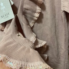 スコットクラブ　フリルカーディガン　定価13000の画像