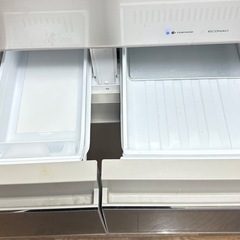 【浦安市発　直接引き取り限定】Pansonic 冷凍冷蔵庫 NR-E459PX-N 2019年製の画像