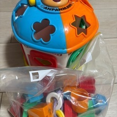 アンパンマン 型はめ おもちゃ お菓子 セットの画像