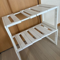 ニトリ 洗面台下収納×2個の画像