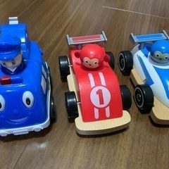 【美品】ボーネルンド、きかんしゃトーマスおもちゃの画像