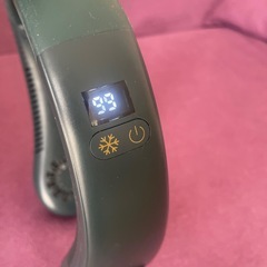 首掛けファン　冷却機能付きの画像