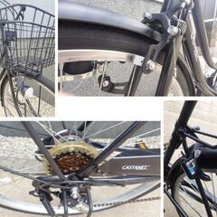 《商談中》【自転車】 サイクルスポット カスタネット 26インチ 6段変速の画像