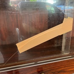 食器棚 中古 傷みありの画像