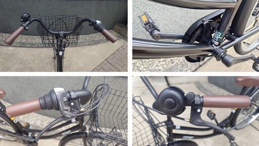 《売却済》【自転車】 サイクルスポット カスタネット 26インチ 6段変速