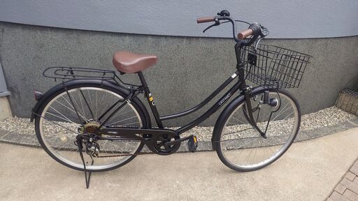 《売却済》【自転車】 サイクルスポット カスタネット 26インチ 6段変速