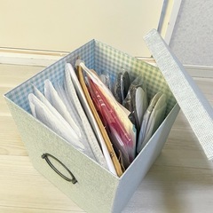 美品【IKEA】蓋つき収納ボックス ×2の画像