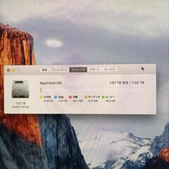 iMac 21.5 late2015 Apple 8GB FD1TBの画像