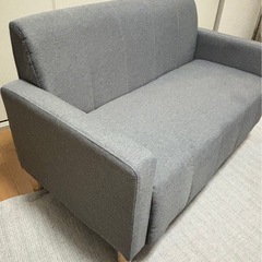 取引決定、【2人掛けソファ】状態良好／自宅引き取り限定（エレベーターあり）の画像