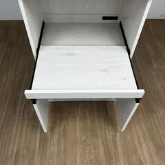 №6099【新品】☆ハイタイプレンジ台180 WO☆の画像