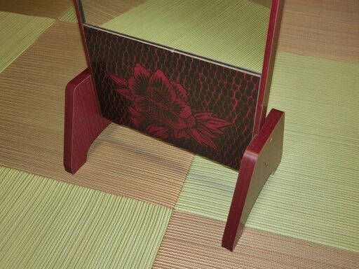 ☆昭和レトロ姿見民芸家具☆ (じゃいアント) 森岳のミラー/鏡の中古