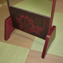 ★昭和レトロ　姿見　民芸家具★の画像