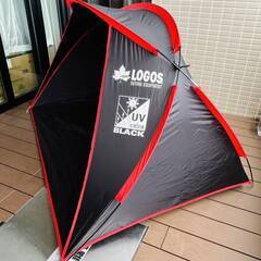 《新品》LOGOS  Black UV パラシェード　の画像