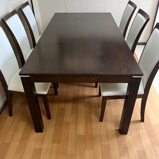 6人掛けダイニングテーブルセット