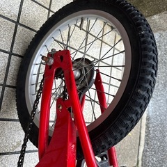 子供用自転車の画像