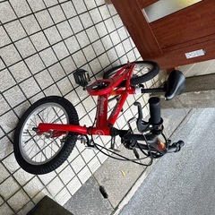 子供用自転車の画像