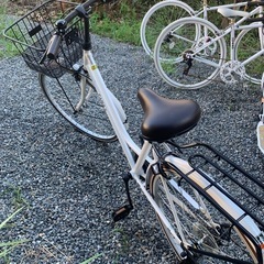26インチ自転車 Asahi ほぼ未使用 美品（防犯登録解除予定）の画像