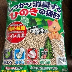 猫砂の画像