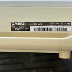 CASIO レジスターの画像