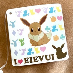 未使用品 ポケモン イーブイ ぬいぐるみ クッション ビッグフェイス 50cm タグ付き 非売品 特大の画像