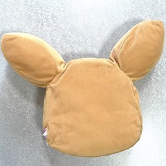 未使用品 ポケモン イーブイ ぬいぐるみ クッション ビッグフェイス 50cm タグ付き 非売品 特大の画像