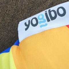 1人掛けソファー　Yogibo　スカイブルー　の画像