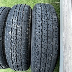 軽トラ　タイヤ　中古の画像