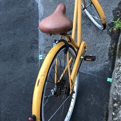 リサイクルショップどりーむ鹿大前店　No.324　エコチャリ番号21865A　ギア無し　ライト可　カゴ付き♪　の画像
