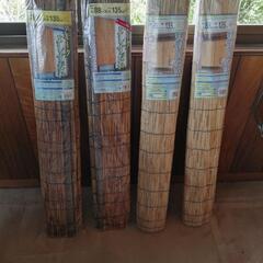 すだれ4点の画像