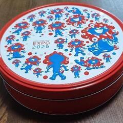 ミャクミャクのクッキー缶(空き缶のみ)の画像