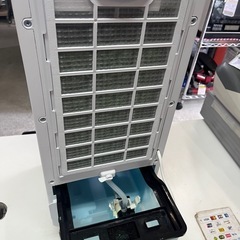 2021年製 コンパクト冷風扇 PPIT-MR-WH 稼働確認済 取説•アイスパック2点付属 中古美品 ①の画像