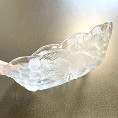 ガラスボール 大皿 2点セット フルーツ皿 サラダボール 30cm 24cmの画像