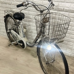 🌸お買い得🌸美品🌸室内保管🌸バッテリー良好🌸人気のパナソニックビビ✨✨電動自転車✨シルバーの画像