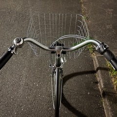 【ママチャリ】27インチ自転車 ブラックの画像