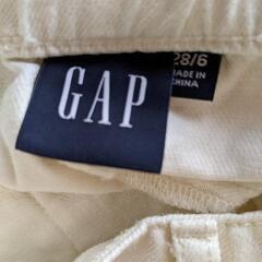 GAP コットンロングスカート Lの画像