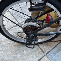 折りたたみ自転車　ジャンク品の画像